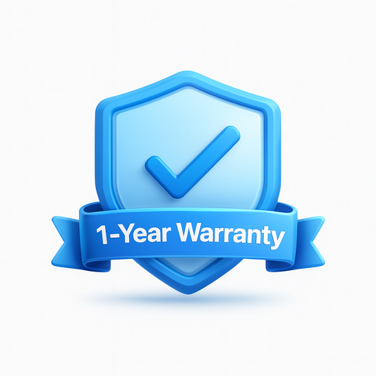 1-Year Extended Warranty Protection 🔒